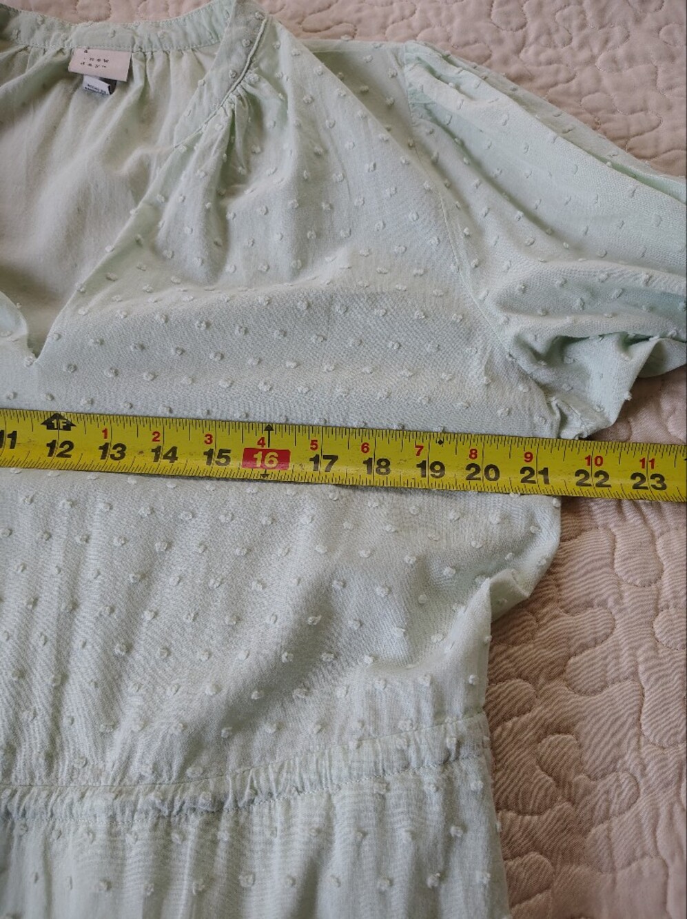 a new day Mint Tiered V-Neck Maxi Dress - Picture 7 of 14